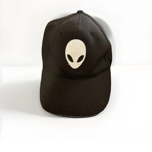 Black Cap with Alien Logo